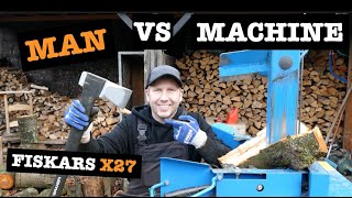 Fiskars x27 vs Kloofmachine  MAN vs MACHINE [upl. by Artenahs]