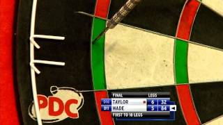 PDC World Matchplay 2012 Final  Phil Taylor vs James Wade [upl. by Galloway435]