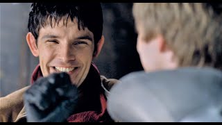 Colin Morgan  Merlin Bloopers Seasons 3 to 5 [upl. by Lyckman]