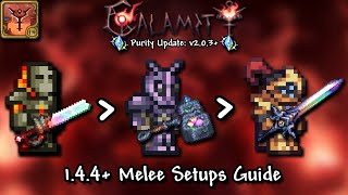 Calamity Melee Class Loadout Guide Hellish Harbour v203 [upl. by Ammann]