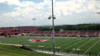 Alcoas new football field nears completion [upl. by Ingar58]