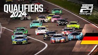 🇩🇪 4h Rennen am Samstag  ADAC 24h Nürburgring Qualifiers 2024 [upl. by Arva348]