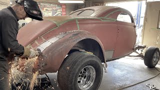 Widening the rear fender and extending wheel opening shape [upl. by Eidlog]