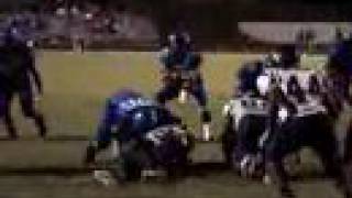 Lindale Eagles Football vs Paris 2007 [upl. by Nomar956]