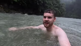 Orangutan Trekking in the Indonesian Rainforest  Bukit Lawang Sumatra 🇮🇩 [upl. by Mcdowell]