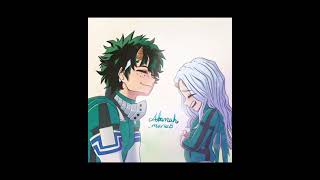 Deku and Eri singing editMHA BNHA [upl. by Llorrad]