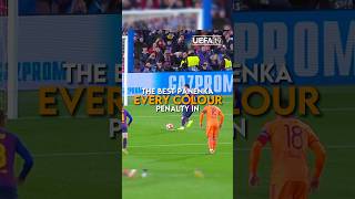 The best panenka penalty in every colour [upl. by Enieledam289]