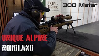 Unique Alpine JPR1 Nordland 65 Creedmoor  Schusstest 300 Meter [upl. by Eigram996]