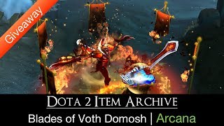 Dota 2 Item Blades of Voth Domosh Giveaway [upl. by Leslie]