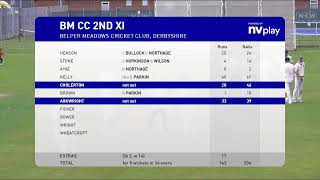 Belper Meadows 2XI vs Denby 2XI [upl. by Dido]