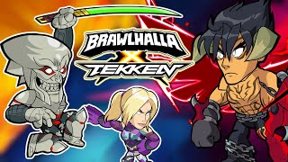 Brawlhalla x TEKKEN is HERE • Devil Jin 👹 Yoshimitsu 👺  Nina Williams 🤜 • 1v1 Gameplay [upl. by Evanthe]