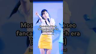 Most viewed Yeseo fancam from each era kep1er madein busters yeseo 메이딘 예서 강예서 케플러 イェソ [upl. by Nahtad]