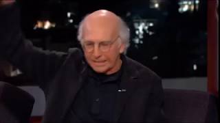 Larry goes on Jimmy Kimmel to promote Fatwa  Curb Your Enthusiasm Season 9 [upl. by Calbert]