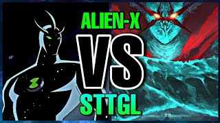 Alien X vs Super Tengen Toppa Gurren Lagann [upl. by Denie]