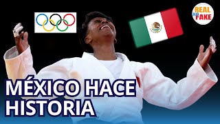 ¡MEXICANA Prisca Awiti hace historia Gana PLATA en Judo juegosolimpicos2024 [upl. by Irneh]