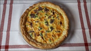 Quiche aux légumes verts et viande des grisons 87 [upl. by Amin730]