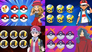 Serena Ash amp Tobias Pokémon Bonus Red [upl. by Naanac]