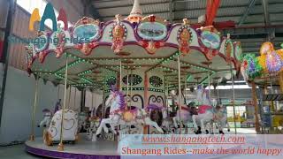 Elegant carousel from shangang rides [upl. by Mak]