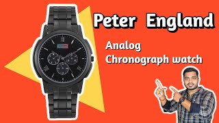 Peter England Watch Review  Peter England Analog Watch [upl. by Ecnarret]