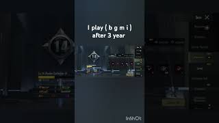 I play  b g m i  after 3 year [upl. by Bish]