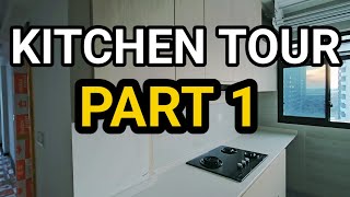 Kitchen Renovation Tour  Part 1  2 Room Flexi BTO [upl. by Ingrim731]