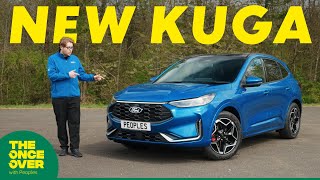 The New 2024 Ford Kuga Review  The Once Over [upl. by Suirred]