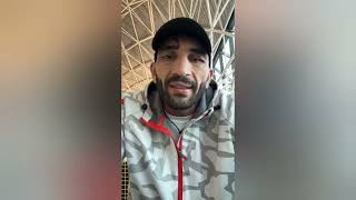 BAHRAM RAJABZADEH REACTION AFTER FIGHT VS LEVI RIGTERS GLORY 95 [upl. by Rayshell266]