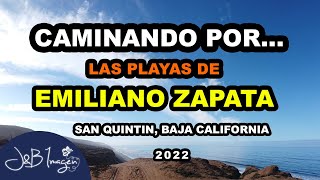 Caminando por Playas de Emiliano ZapataValle de San Quintin en Baja California  Nosotros Somos JB [upl. by Sitelc]