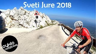 zjazd rowerem ze Sveti Jure 1762 mnp Chorwacja 2018 [upl. by Grant]