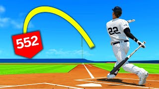 Hitting the LONGEST Home Run of MLB 24 [upl. by Yliak]