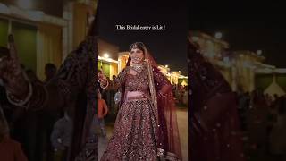 Aaj Tak Asi Bridal Entry Nahi dekhi hogi 🤣wedding shortsviral youtubeshorts dance bridal viral [upl. by Mcgrath]