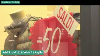 Saldi Estivi 2024 inizio il 6 Luglio [upl. by Bivins172]