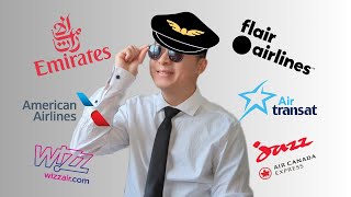 Airline Pilot Cadet Programs → World vs Canada [upl. by Ahsirpac939]