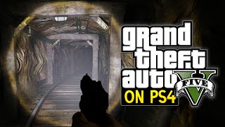 GTA 5 PS4 Gameplay  Mineshaft Mystery Easter Egg Grand Theft Auto V [upl. by Melda]