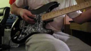 MIM Fender Standard Stratocaster HSS Tone Demo [upl. by Siaht622]