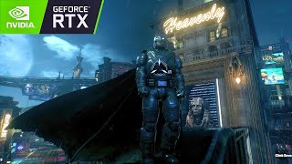 BVS BATFLECK BATSUIT amp AK V8 BATMOBILE GAMEPLAY  BATMAN ARKHAM KNIGHT [upl. by Kcireddor5]