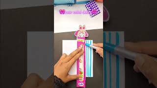 ✨️Diy cute mini notebook 🎀💜💙 cute notebook ✨️🎀 shorts  trending  self creativity [upl. by Saberhagen380]