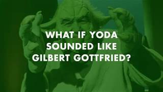 What if Yoda sounded like Gilbert Gottfried  STAR WARS THE RISE OF SKYWALKER [upl. by Iggem699]