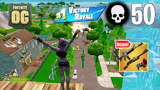 Fortnite Reload  High Kill Solo vs Squads Wins OG Gameplay Ps4 Controller [upl. by Gannie674]