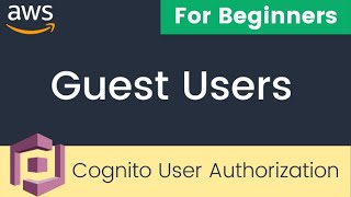 How to allow guest users to access web applications Amplify AWS AppSync Cognito amp IAM [upl. by Dohsar562]