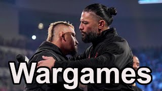 Wargames Roman Reigns Bloodline vs Solo Sikoas  Civil War  Spoiler Warning [upl. by Gorges]