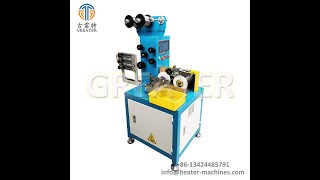 GTJY036D resistance wire winding machine double wheels wire coil equipment windingmachine wiremc [upl. by Airel]