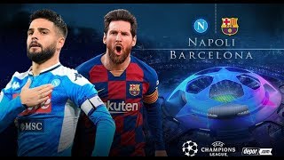 Barcelona vs Napoli EN VIVO  Champions League [upl. by Brander]