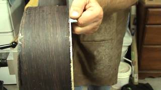 Luthier Tips du Jour  cutting binding channels by hand [upl. by Philbin]