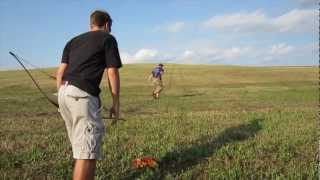 Shooting Aerial Targets With Longbows [upl. by Akimet]