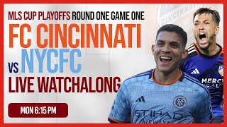 FC Cincinnati vs New York City FC  Live MLS Cup Playoffs watchalong [upl. by Thompson]