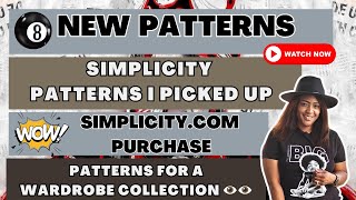 569 KEEPING IT SIMPLICITY amp SKILLED KISS 🎱 NEW Simplicity Patterns simplicitycom [upl. by Abercromby]