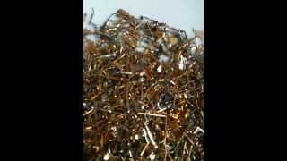 EScrap 1 Gold plated pins to try AquaRegia gold recovery [upl. by Cordle]