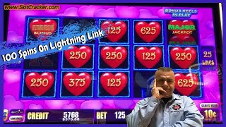 💥100 Spins on Lightning Link Part 1 of 4💥 [upl. by Aneehsor]