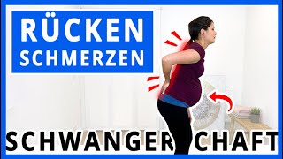 3 effektive Übungen gegen Rückenschmerzen in der Schwangerschaft 🤰 vom Physio [upl. by Nevi]